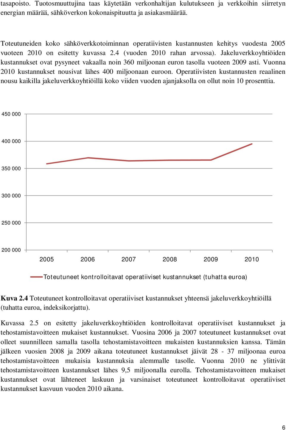 Jakeluverkkoyhtiöiden kustannukset ovat pysyneet vakaalla noin 36 miljoonan euron tasolla vuoteen 29 asti. Vuonna 21 kustannukset nousivat lähes 4 miljoonaan euroon.