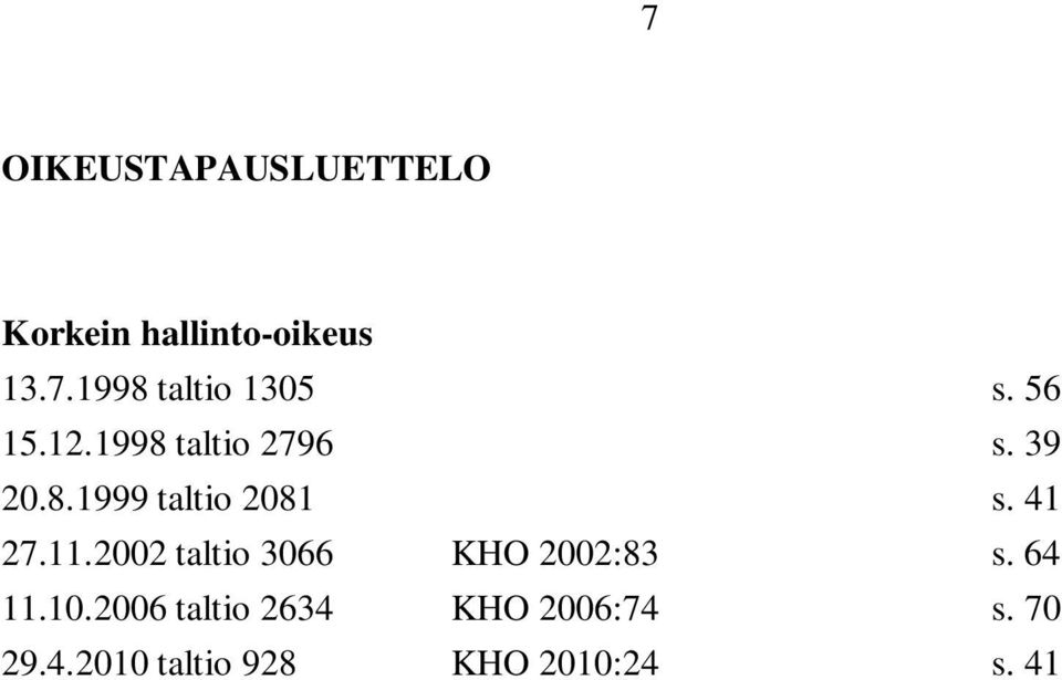 11.2002 taltio 3066 KHO 2002:83 s. 64 11.10.