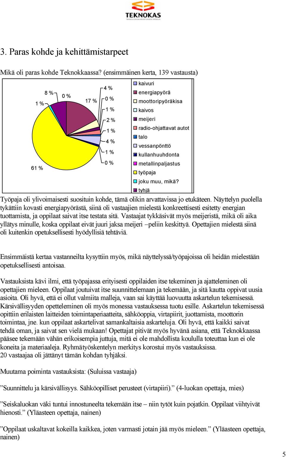 metallinpaljastus työpaja joku muu, mikä? tyhjä Työpaja oli ylivoimaisesti suosituin kohde, tämä olikin arvattavissa jo etukäteen.