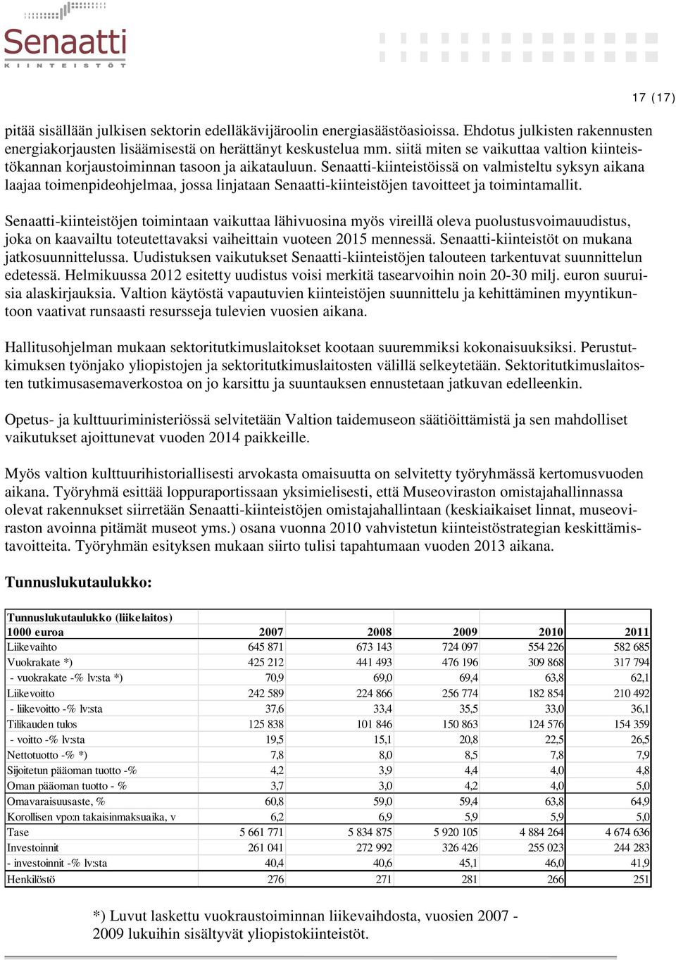 Senaatti-kiinteistöissä on valmisteltu syksyn aikana laajaa toimenpideohjelmaa, jossa linjataan Senaatti-kiinteistöjen tavoitteet ja toimintamallit.