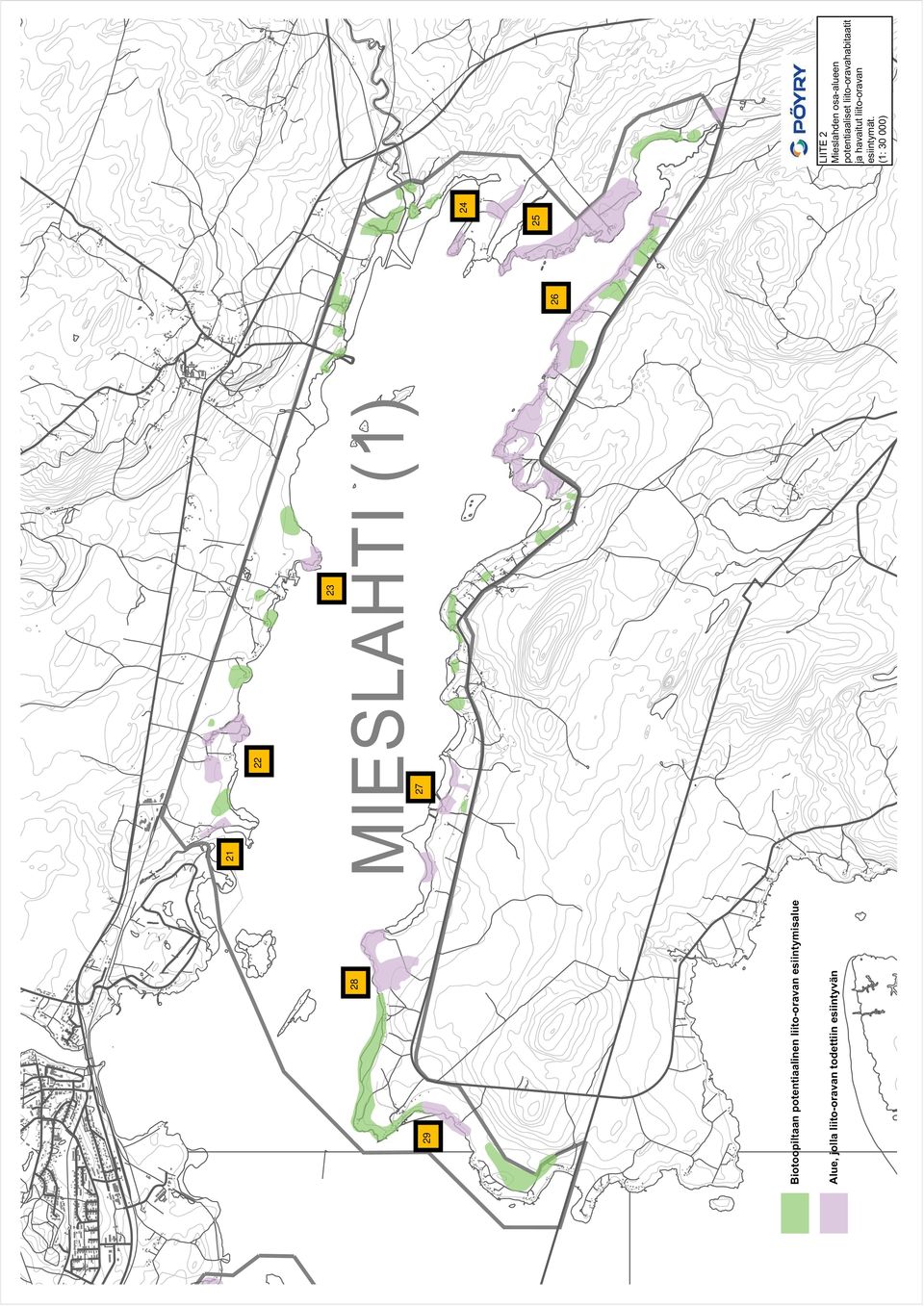 (1) 27 26 25 24 LIITE 2 Mieslahden osa-alueen potentiaaliset