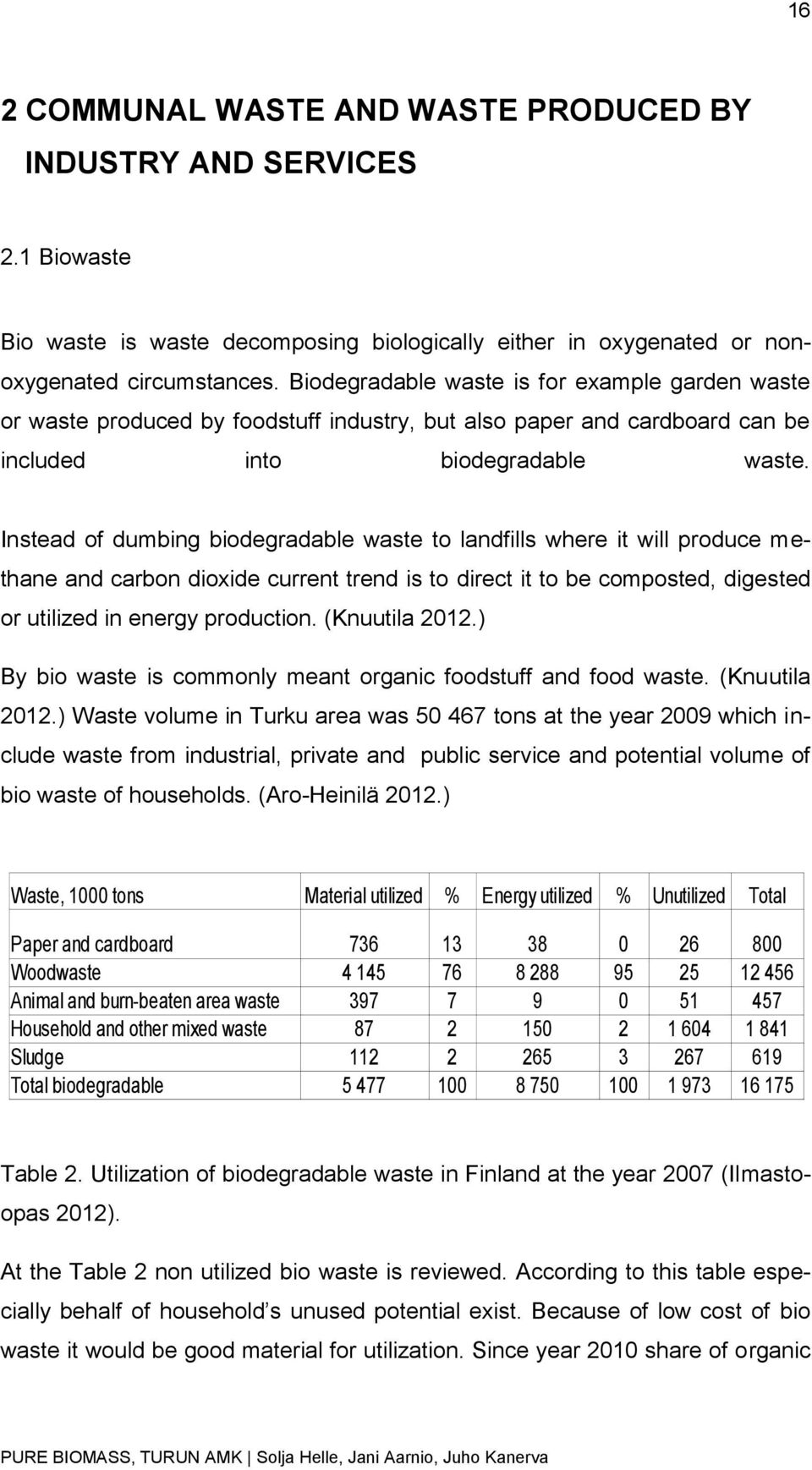 Instead of dumbing biodegradable waste to landfills where it will produce methane and carbon dioxide current trend is to direct it to be composted, digested or utilized in energy production.