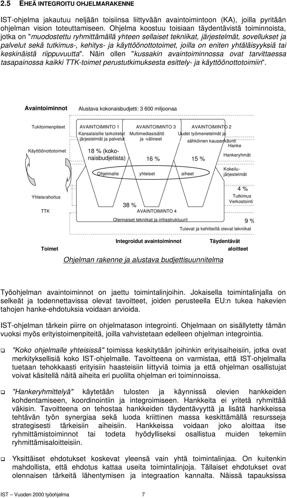 käyttöönottotoimet, joilla on eniten yhtäläisyyksiä tai keskinäistä riippuvuutta".