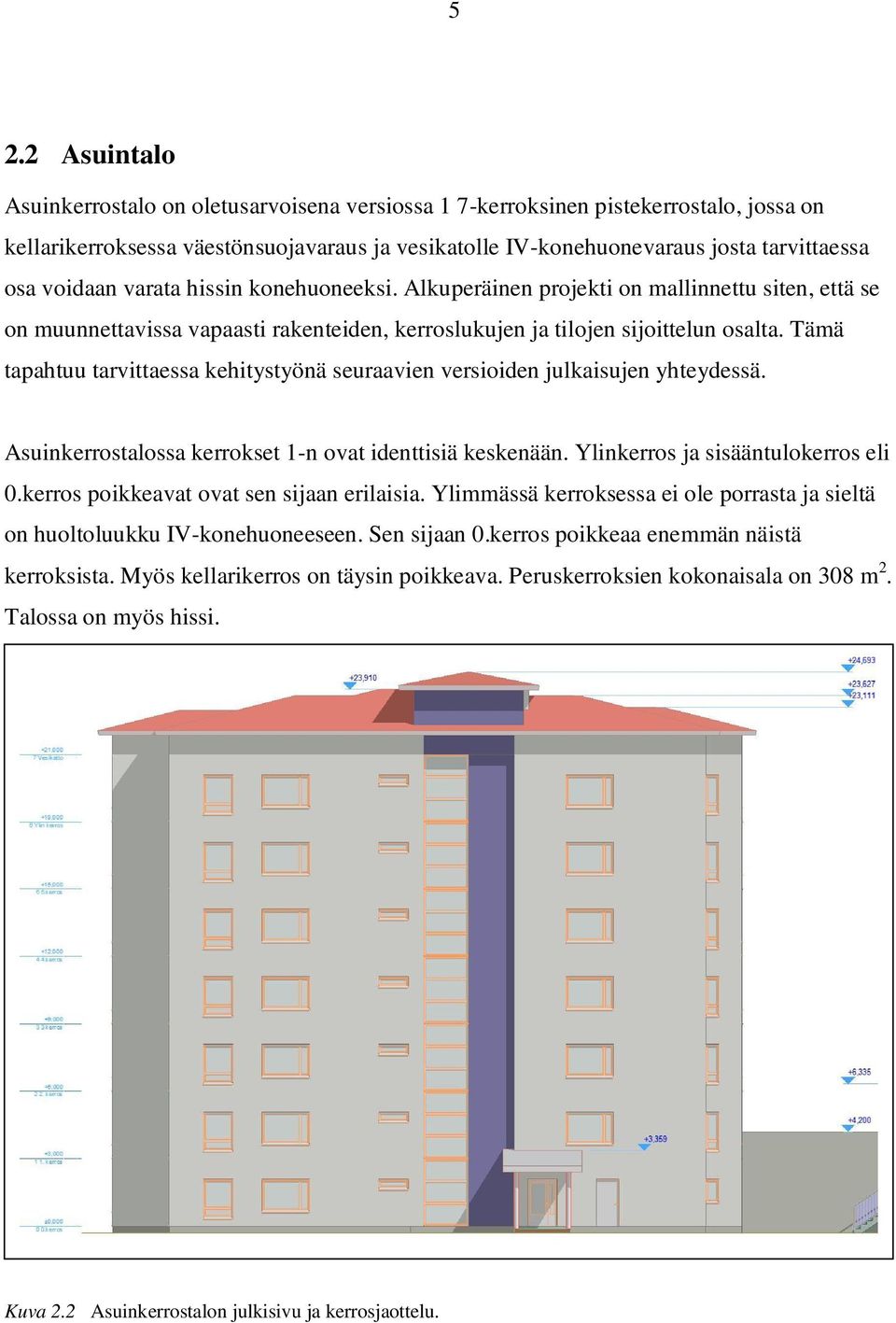 Tämä tapahtuu tarvittaessa kehitystyönä seuraavien versioiden julkaisujen yhteydessä. Asuinkerrostalossa kerrokset 1-n ovat identtisiä keskenään. Ylinkerros ja sisääntulokerros eli 0.