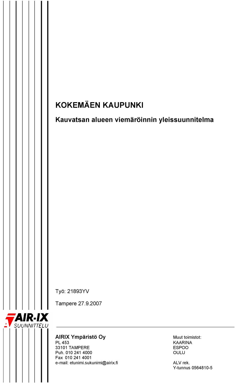 YV Tampere 27.9.