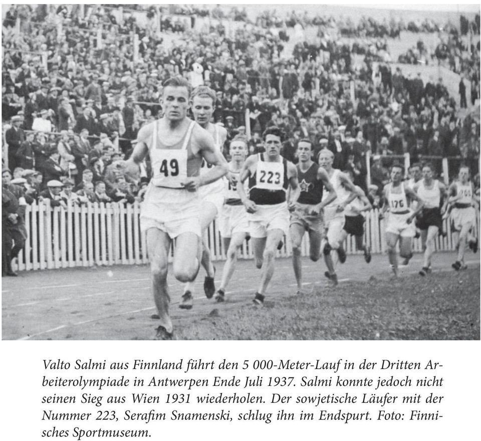 Salmi konnte jedoch nicht seinen Sieg aus Wien 1931 wiederholen.