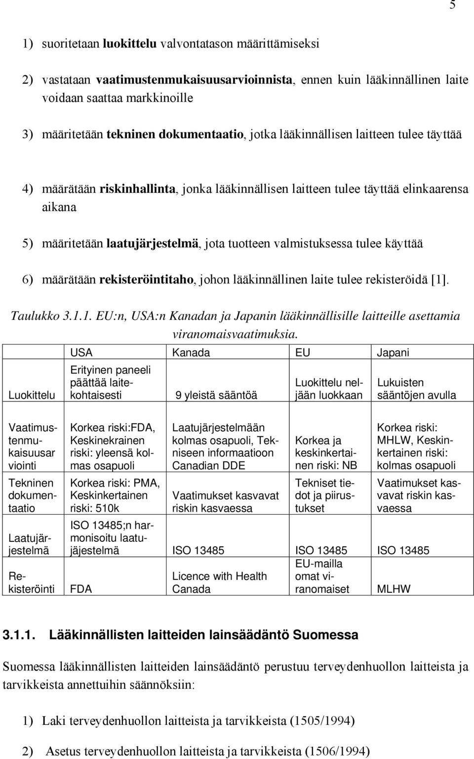 valmistuksessa tulee käyttää 6) määrätään rekisteröintitaho, johon lääkinnällinen laite tulee rekisteröidä [1]