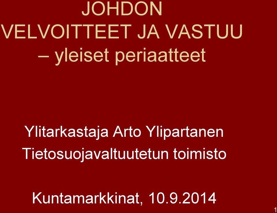 Arto Ylipartanen