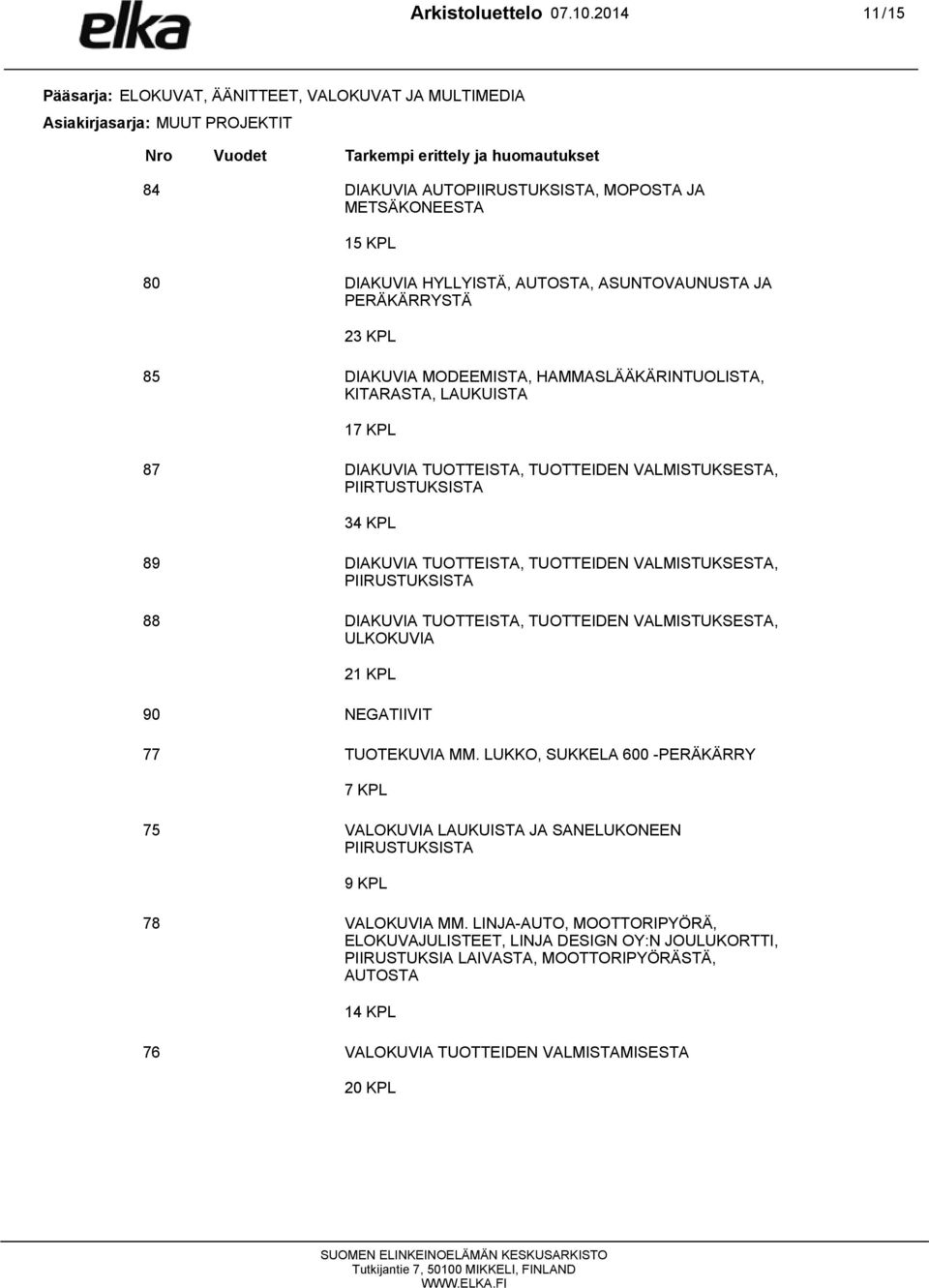 KPL DIAKUVIA MODEEMISTA, HAMMASLÄÄKÄRINTUOLISTA, KITARASTA, LAUKUISTA 17 KPL DIAKUVIA TUOTTEISTA, TUOTTEIDEN VALMISTUKSESTA, PIIRTUSTUKSISTA 34 KPL DIAKUVIA TUOTTEISTA, TUOTTEIDEN VALMISTUKSESTA,