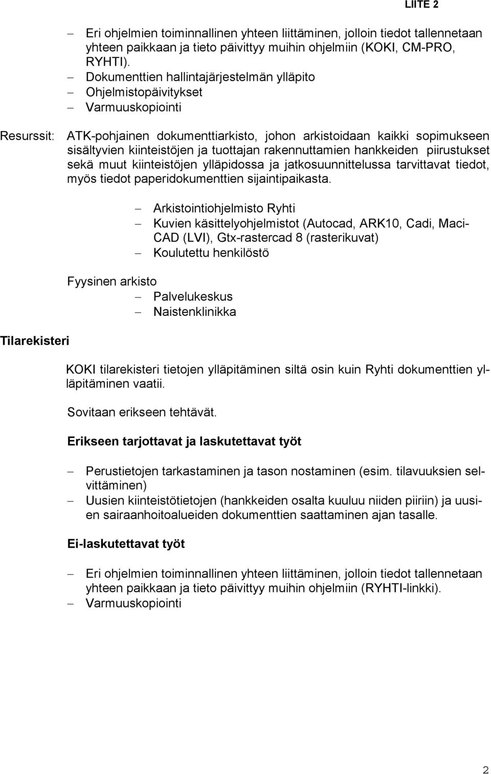 tuottajan rakennuttamien hankkeiden piirustukset sekä muut kiinteistöjen ylläpidossa ja jatkosuunnittelussa tarvittavat tiedot, myös tiedot paperidokumenttien sijaintipaikasta.