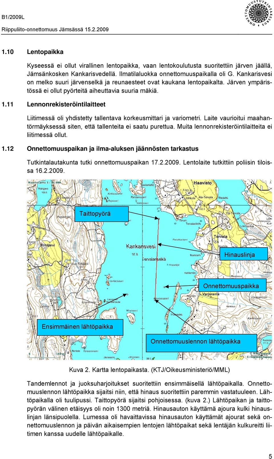 11 Lennonrekisteröintilaitteet Liitimessä oli yhdistetty tallentava korkeusmittari ja variometri. Laite vaurioitui maahantörmäyksessä siten, että tallenteita ei saatu purettua.