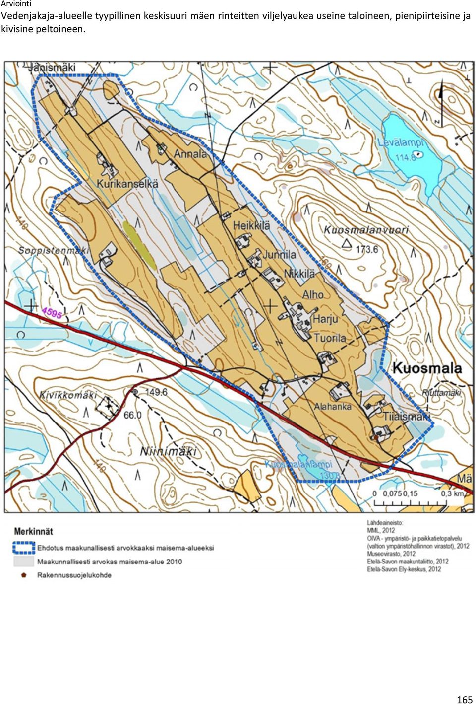 rinteitten viljelyaukea useine