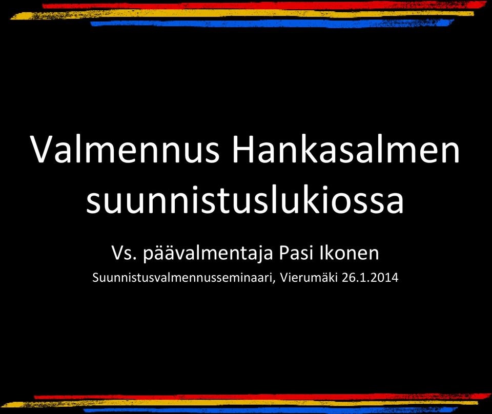 päävalmentaja Pasi Ikonen