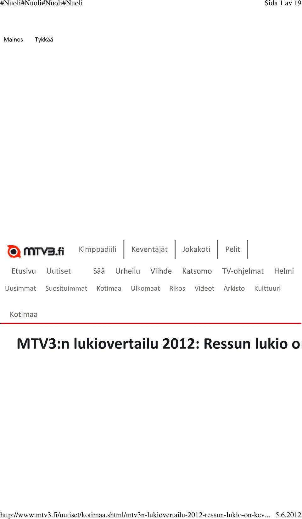 Helmi Uusimmat Suosituimmat Kotimaa Ulkomaat Rikos Videot