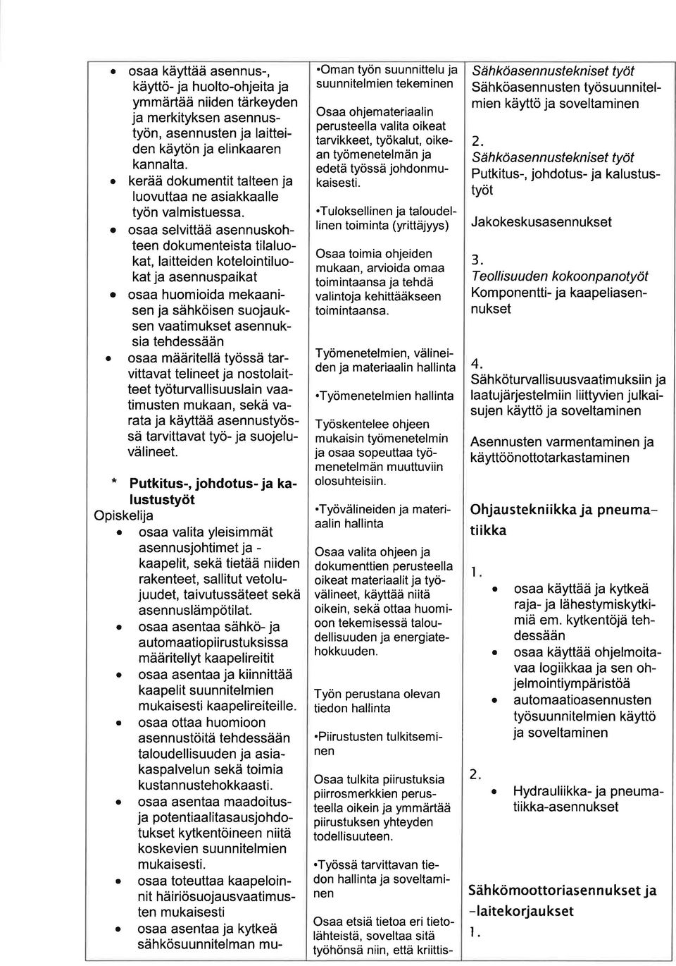 os huomioid meknisen j sähköisen suojuksen vtimukset sennuksi tehdessään.