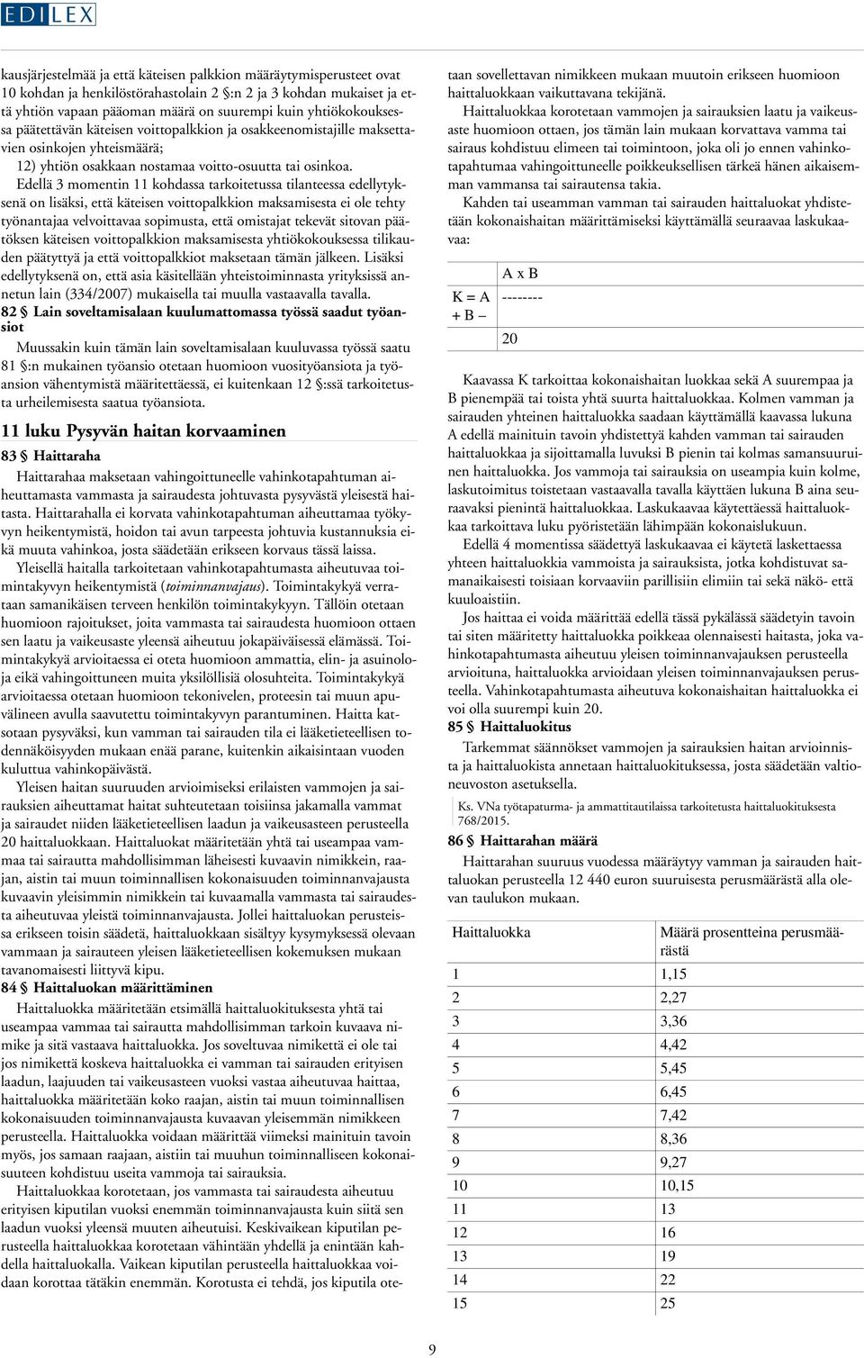 Edellä 3 momentin 11 kohdassa tarkoitetussa tilanteessa edellytyksenä on lisäksi, että käteisen voittopalkkion maksamisesta ei ole tehty työnantajaa velvoittavaa sopimusta, että omistajat tekevät