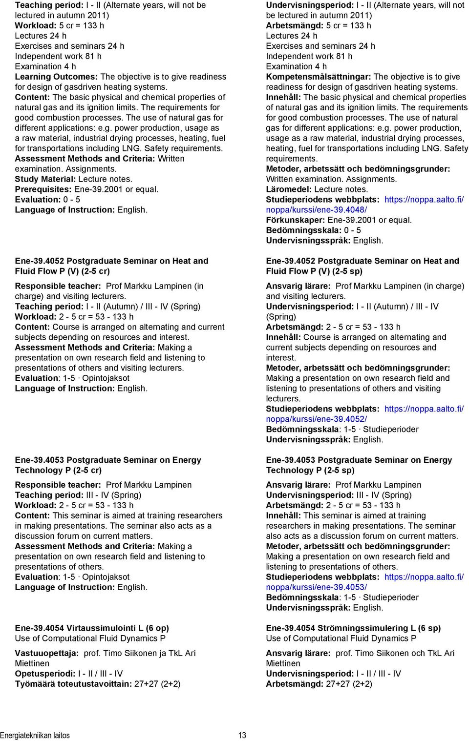 The requirements for good combustion processes. The use of natural gas for different applications: e.g. power production, usage as a raw material, industrial drying processes, heating, fuel for transportations including LNG.