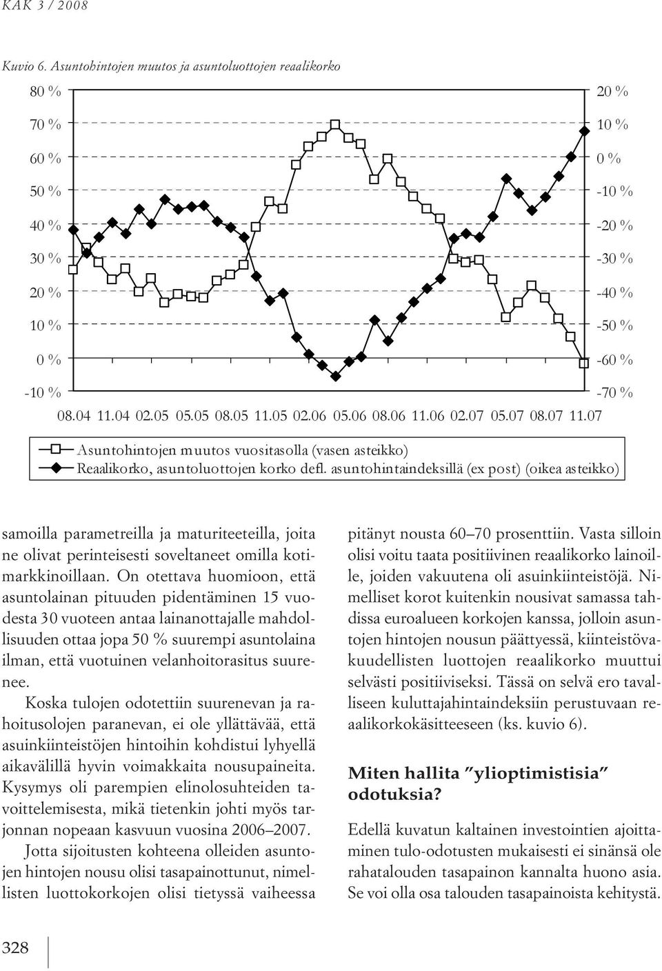 suurenee. koska tulojen odotettiin suurenevan ja rahoitusolojen paranevan, ei ole yllättävää, että asuinkiinteistöjen hintoihin kohdistui lyhyellä aikavälillä hyvin voimakkaita nousupaineita.