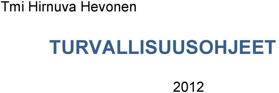 Hevonen