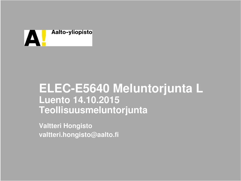 2015 Teollisuusmeluntorjunta