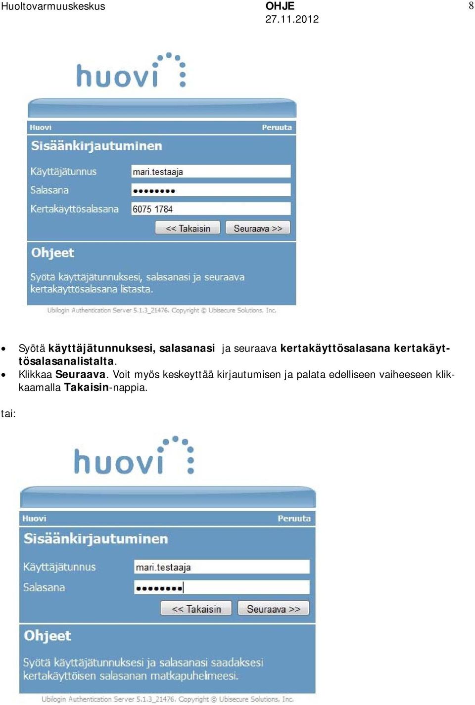 Klikkaa Seuraava.