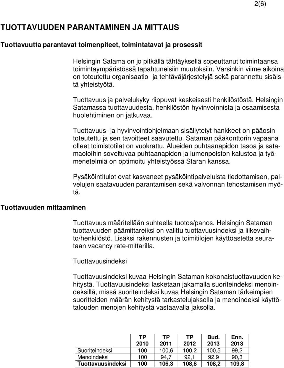 Tuottavuus ja palvelukyky riippuvat keskeisesti henkilöstöstä. Helsingin Satamassa tuottavuudesta, henkilöstön hyvinvoinnista ja osaamisesta huolehtiminen on jatkuvaa.