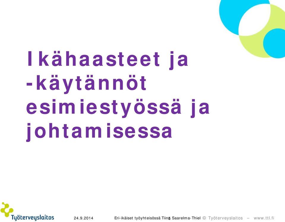 johtamisessa 24.9.