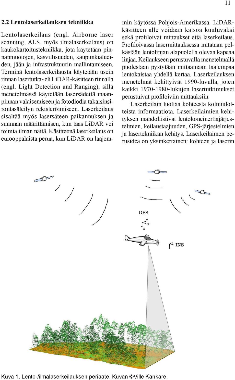 Terminä lentolaserkeilausta käytetään usein rinnan lasertutka- eli LiDAR-käsitteen rinnalla (engl.