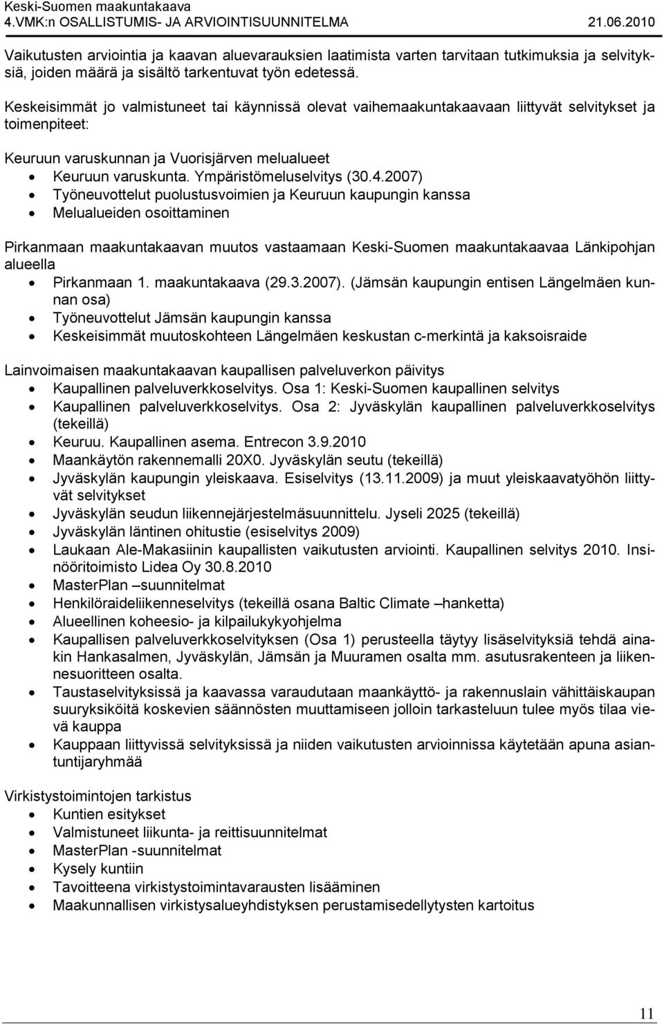 Ympäristömeluselvitys (30.4.