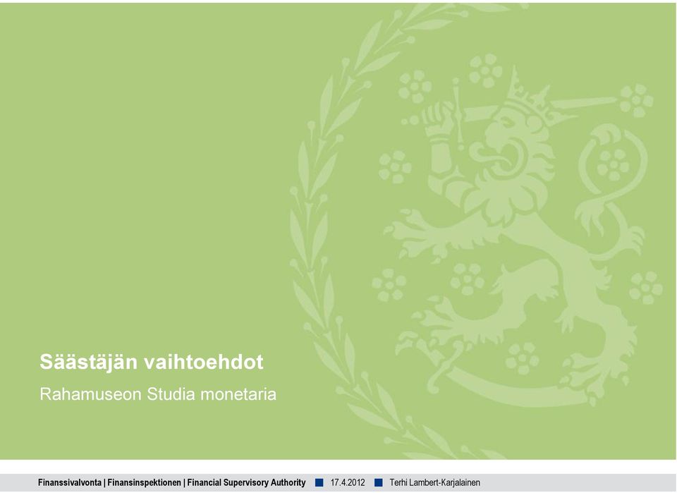 Finanssivalvonta