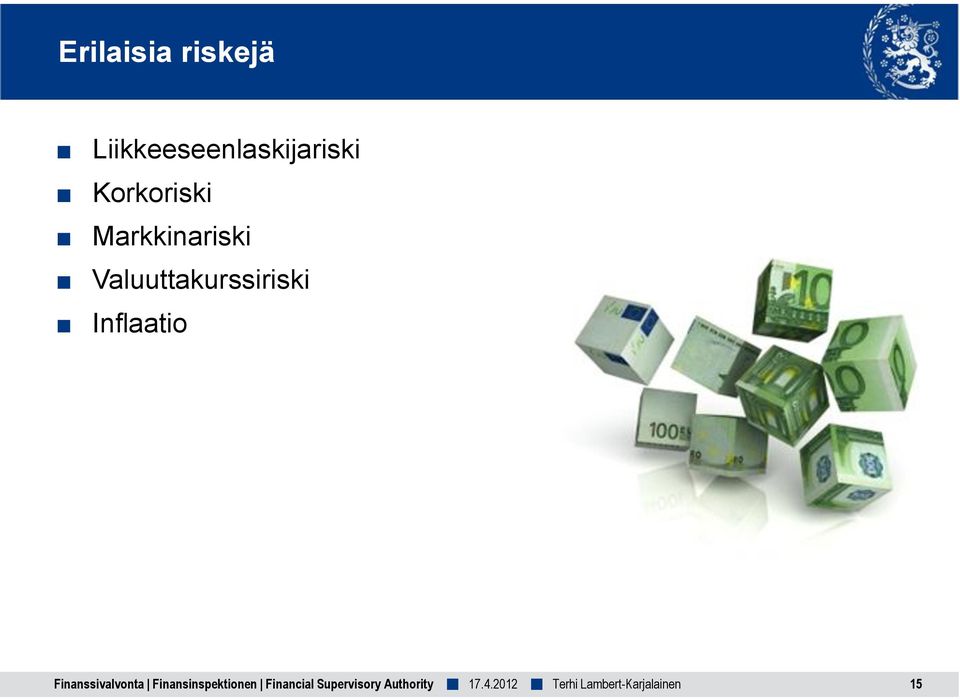 Valuuttakurssiriski Inflaatio