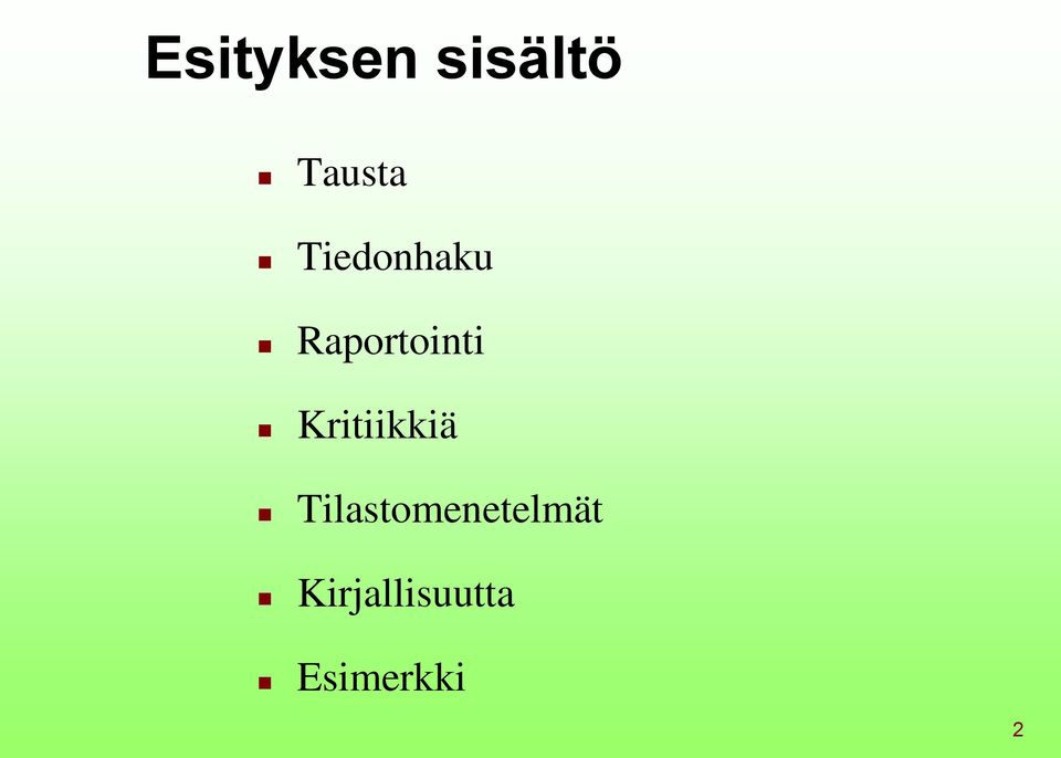 Kritiikkiä