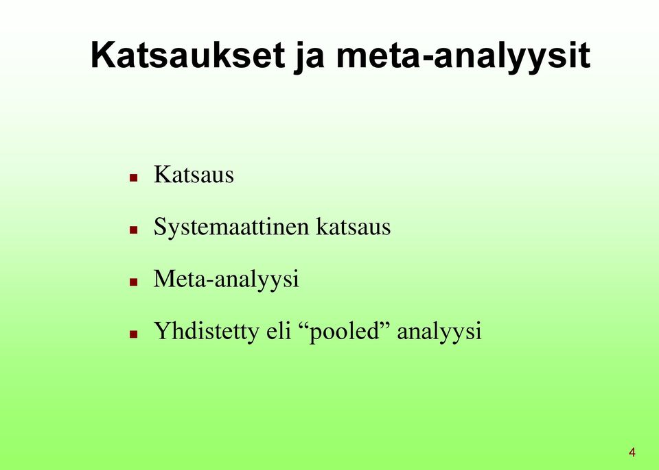 Systemaattinen katsaus