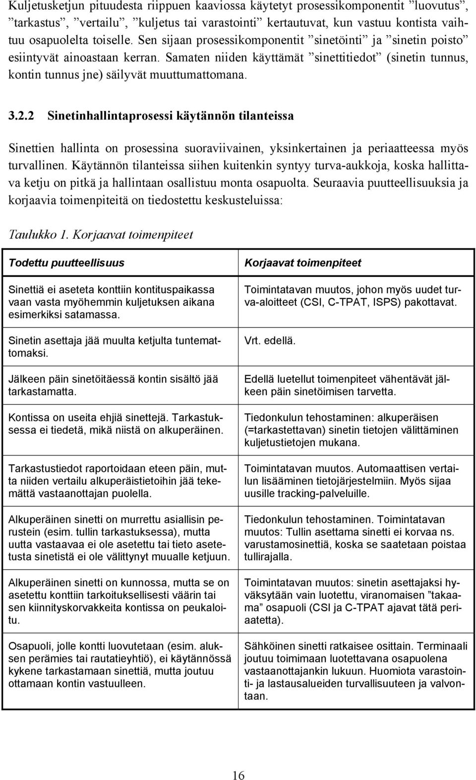 2 Sinetinhallintaprosessi käytännön tilanteissa Sinettien hallinta on prosessina suoraviivainen, yksinkertainen ja periaatteessa myös turvallinen.