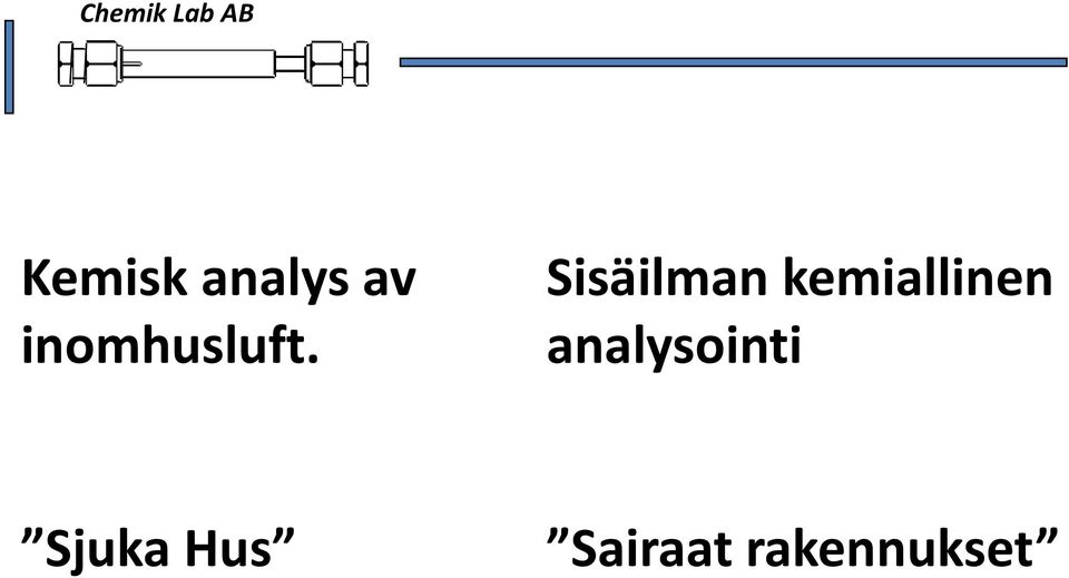 Sisäilman kemiallinen