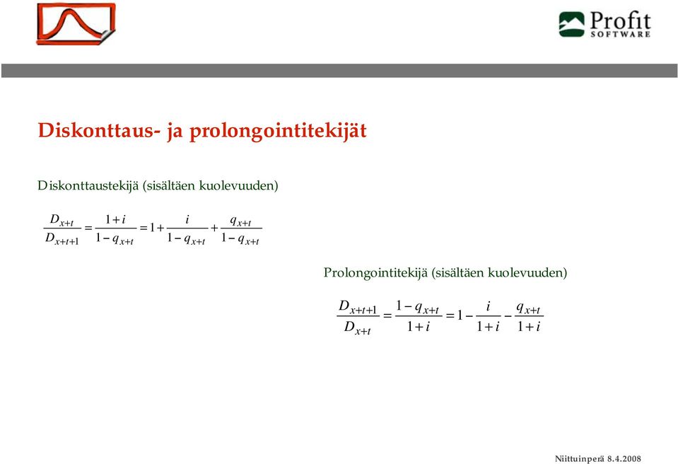 prolongonejä sonausejä