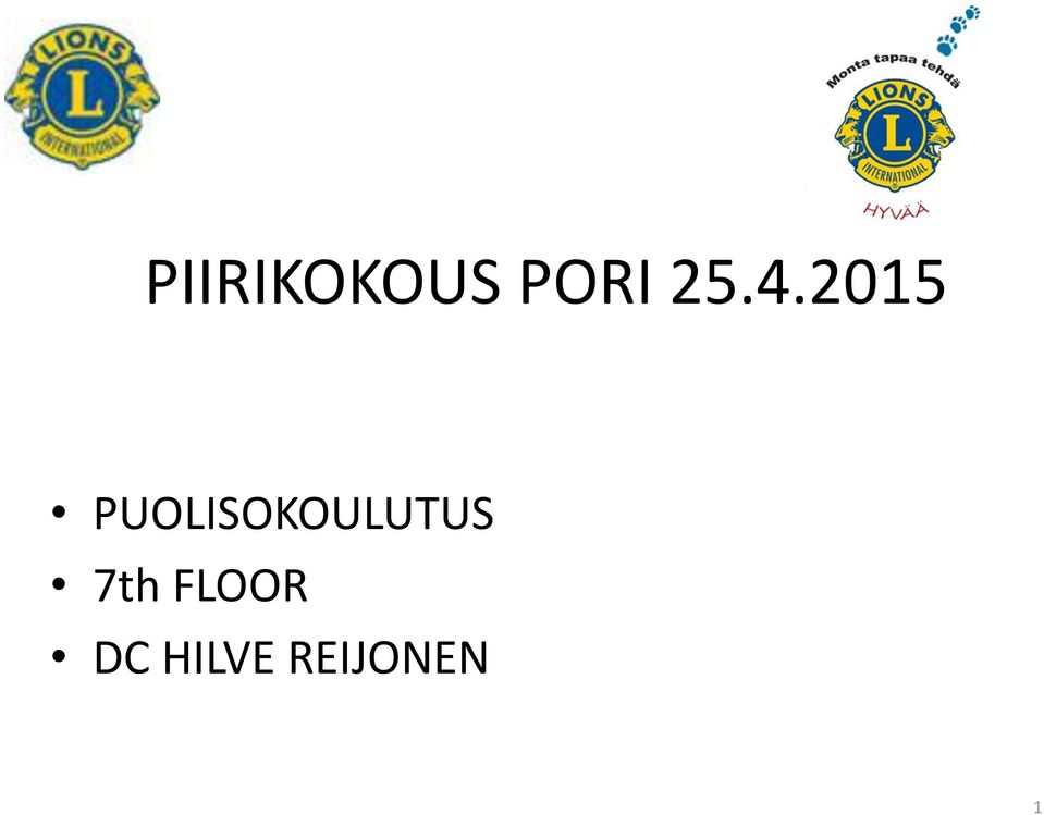 PUOLISOKOULUTUS