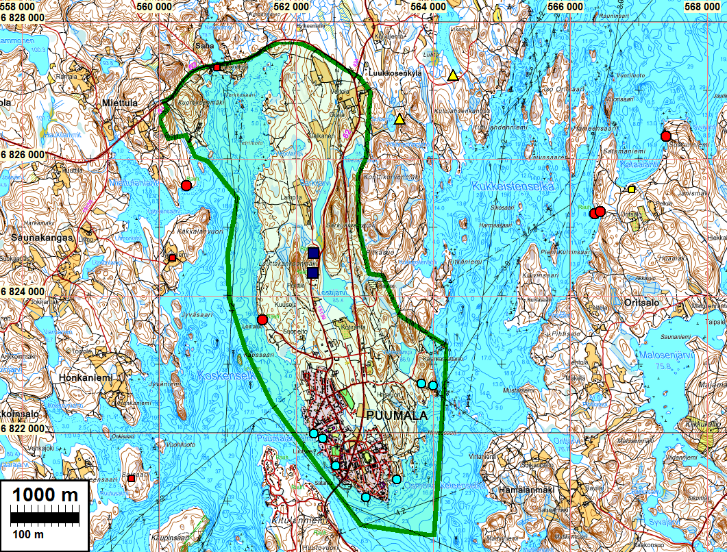 2 Sisältö: Kansikuva: Perustiedot... 2 Inventointi... 3 Yleiskartta... 4 Vanhatkartat... 5 Muinaisjäännökset... 9 PUUMALA 4 KOSKENSELKÄ... 9 PUUMALA 112 LAUTTAKANKAANMÄKI.
