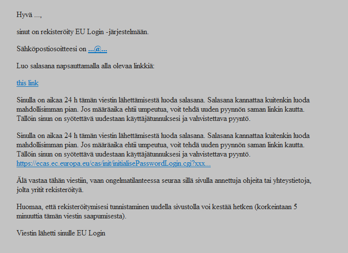 Täytä henkilökohtaiset tietosi: Etunimi Etunimi kenttä ei voi olla tyhjä ja voi sisältää mitä tahansa aakkosia Sukunimi- Sukunimi kenttä ei voi olla tyhjä ja voi sisältää mitä tahansa aakkosia