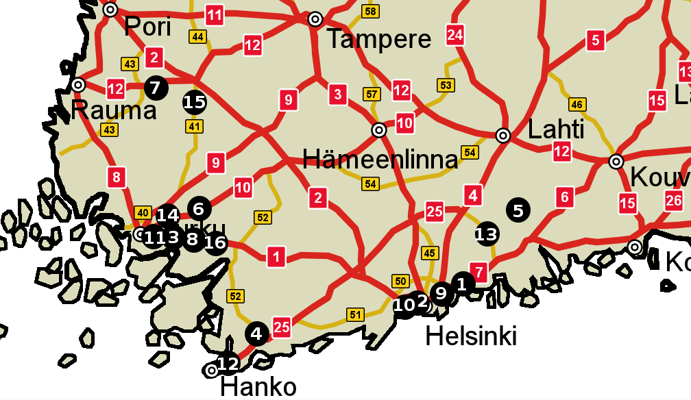 m leveän ja 3 m syvän lahden, kun taas Lapinlahden silta ylittää Lauttasaaren salmen ja sen pituus on noin 600 (Suomen rakennusinsinöörien liitto, 2004).
