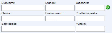 Ilmoittautumisten vastaanottaja Ilmoittautumisten vastaanottaja voit tallentaa kahdella tavalla.