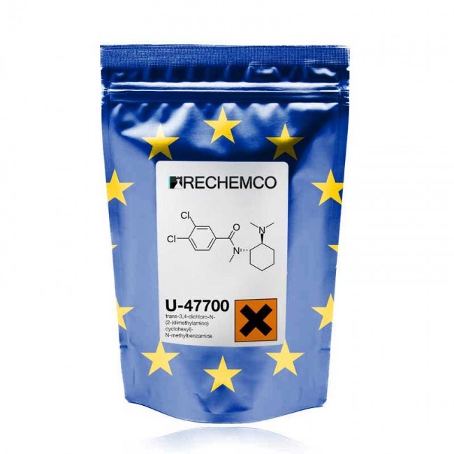 U-47700 Vahva opioidi Euroopassa ensimmäisen kerran 2014. EU EWS ALERT 8.6.2016.