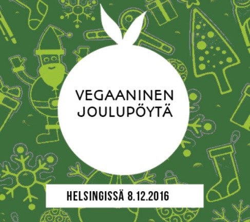 Osallistujat pääsevät itse kokkaamaan vegaanisia jouluherkkuja ja lopuksi nauttimaan yhteisestä pikkujouluateriasta.