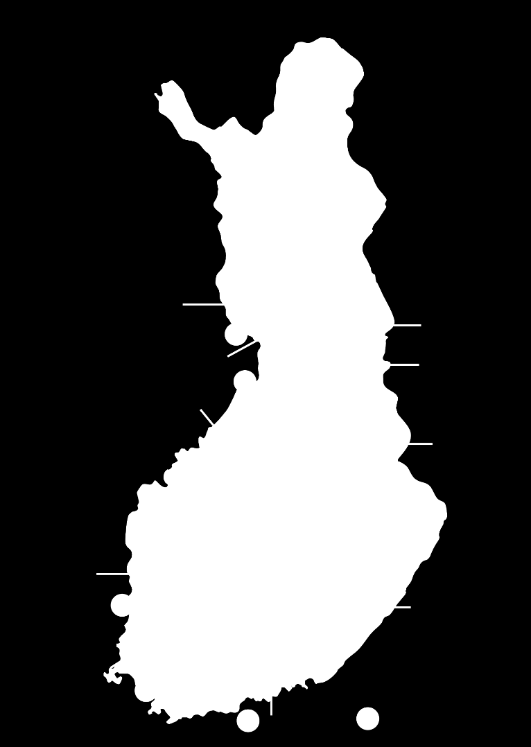 Alueellisen voimansiirtoverkon suunnittelu 1. Lappi 2. Meri-Lappi 3. Oulu 4. Kainuu 5. Pohjanmaa 6. Keski-Suomi 7. Savo-Karjala 8. Porin ja Rauman seutu 9. Häme 10. Kaakkois-Suomi 11.