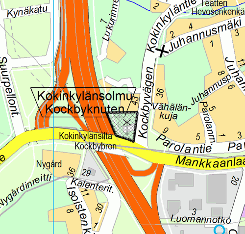 1 (17) Asianumero 4620/10.02.03/2015 Aluenumero 240902 Kilonväylä Asemakaavan muutos 26. kaupunginosa, Mankkaa Katu- ja virkistysalueet (Muodostuu uusi kortteli 26184.