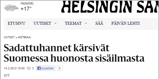 medianäkyvyydestä