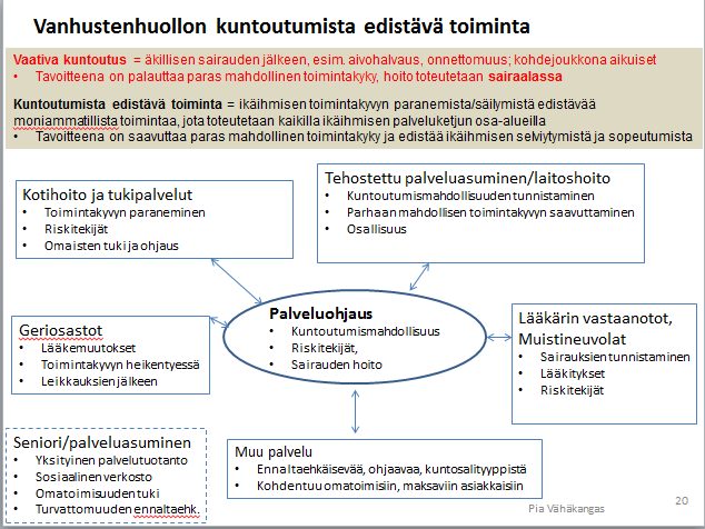 Esimerkki RAI:n käyttöalueista