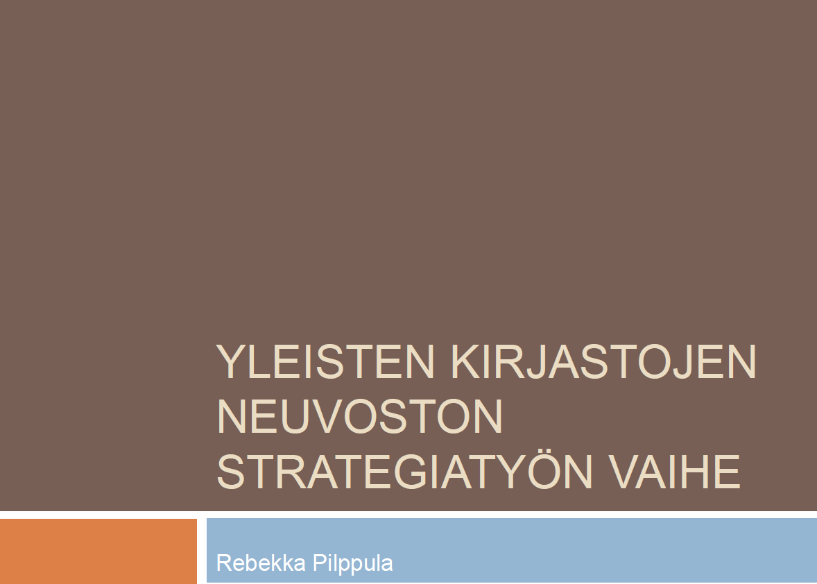 Taustalla on isoja asioita, joista on keskusteltava ja sovittava tarkemmin Kansalliskirjaston kanssa. Mihin yleiset kirjastot sitoutuvat liittyessään Melindaan?