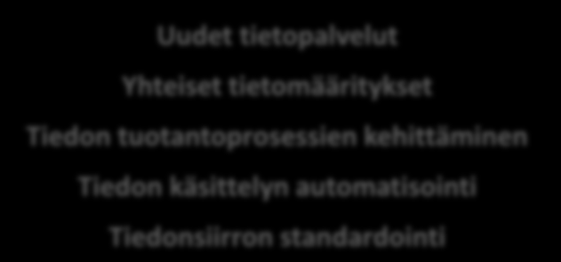 Ohjelman keskeiset tavoitteet 5.