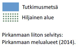 MATKAILU, RETKEILY, VIRKISTYS ehdotuksen kaavaselostuksen liitekartasta Matkailu, retkeily, virkistys ja urheilu.